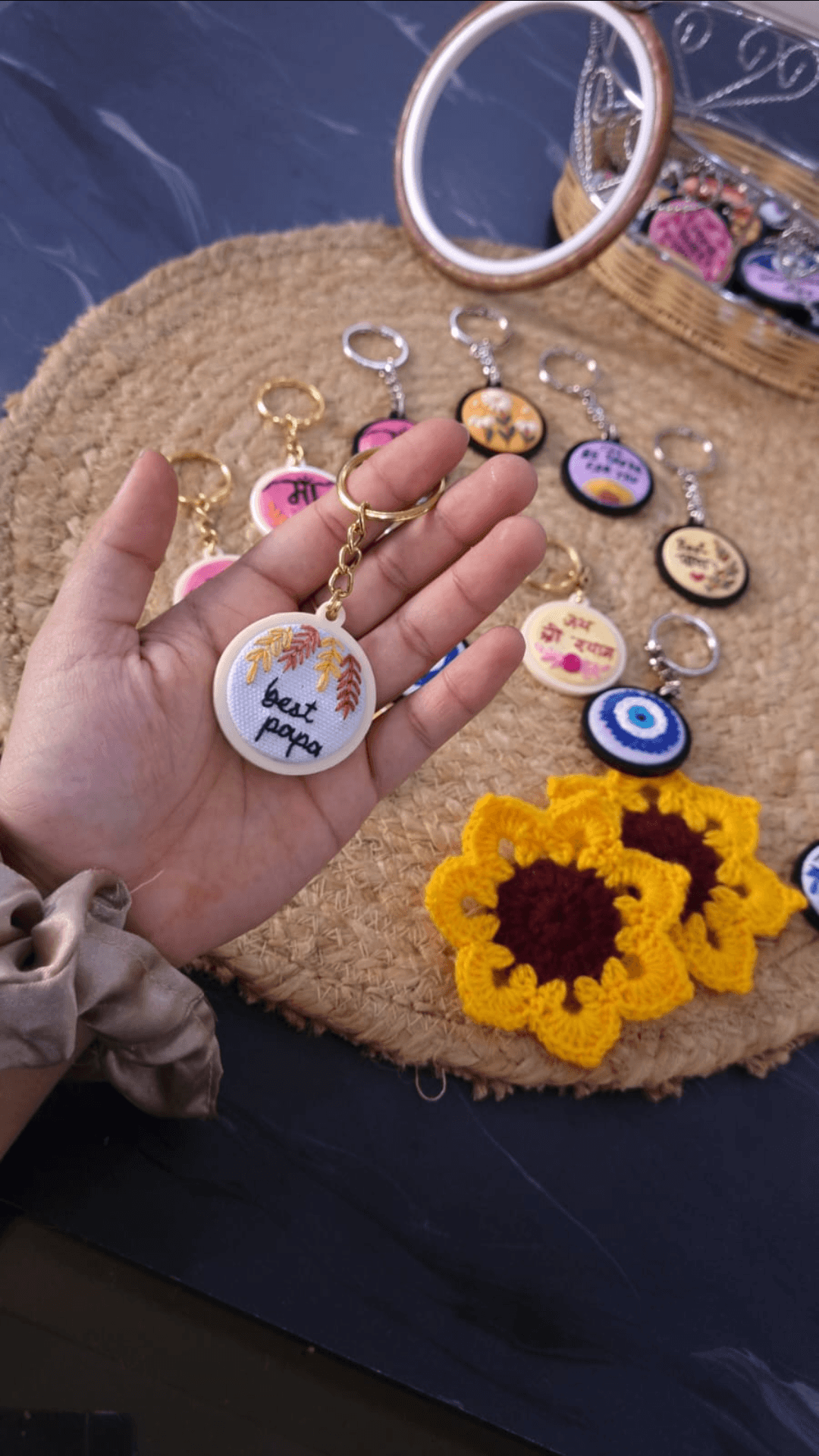 Keychains for Papa (Big) thumbnail 3