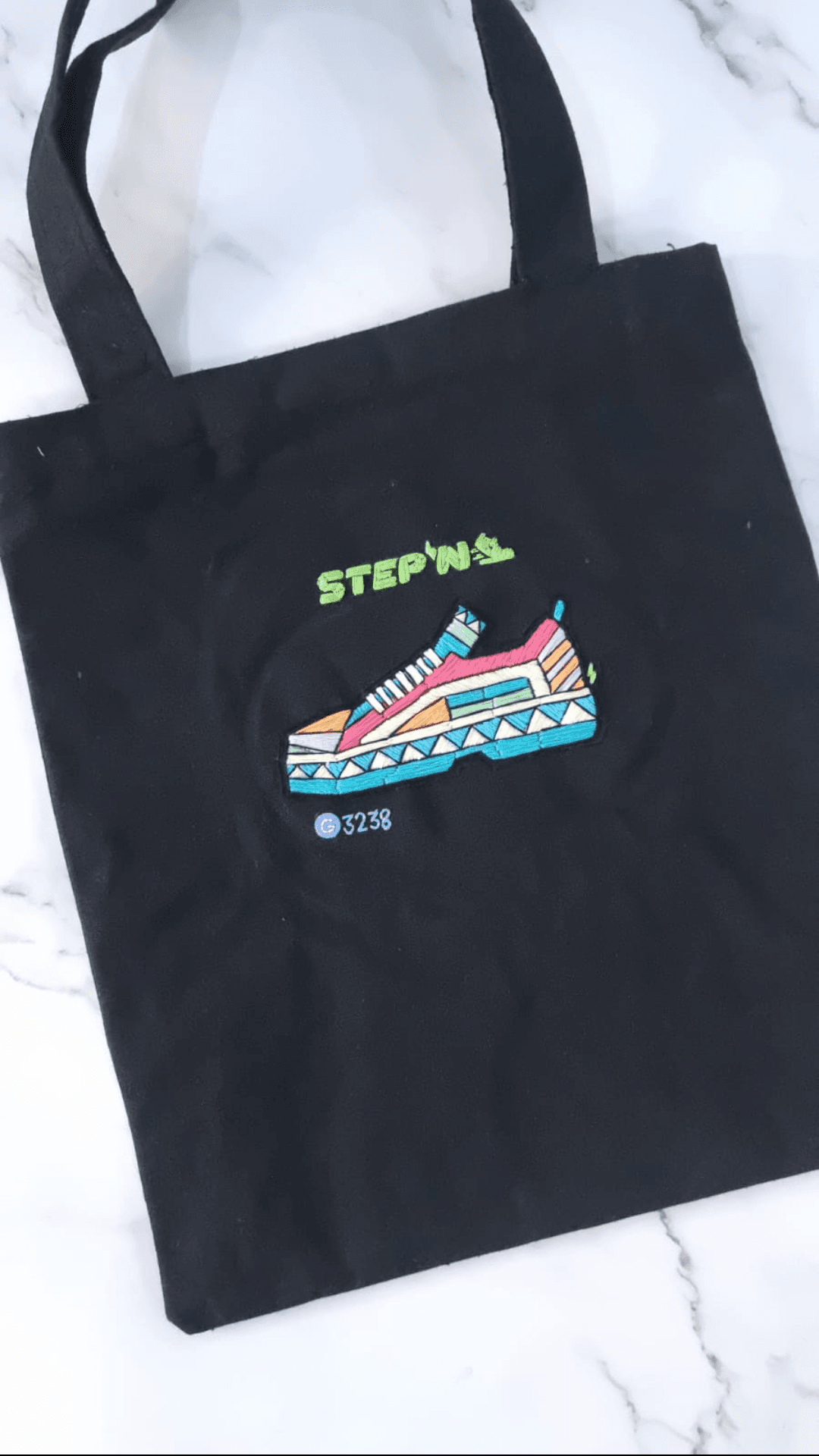 Embroidered Tote Bag - Custom Made