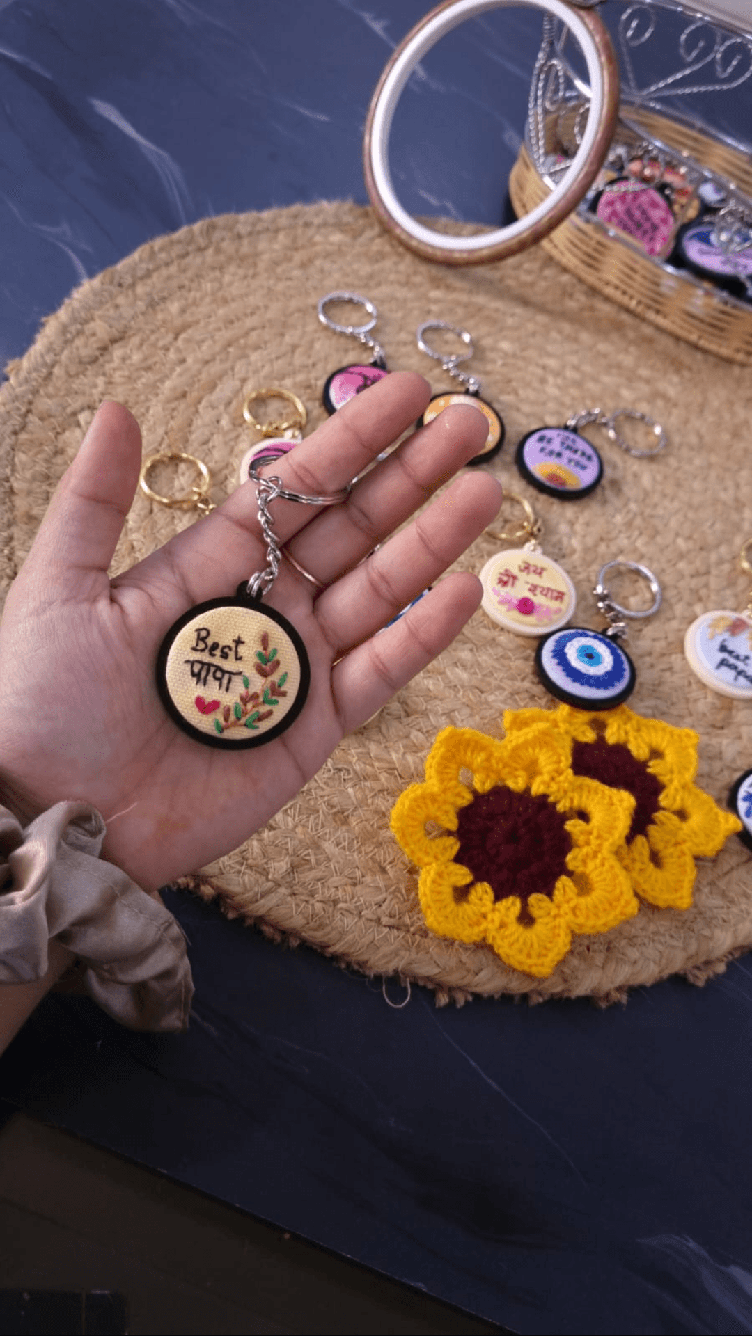 Keychain for Papa (Medium)